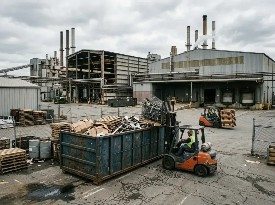 industrial-factory-scrap-conta-003 — frequently asked questions, Cheap Roll-off Dumpster Rentals in Benton Harbor, MI